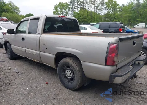 2004 Chevrolet Silverado 1500 Ls из США, поврежденный, VIN 2GCEC19T441176768